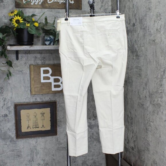 NWT Christopher & Banks Fit Mid-Rise Stretch Dress Pants JOS-4929 4 Sand Brown - Picture 2 of 9